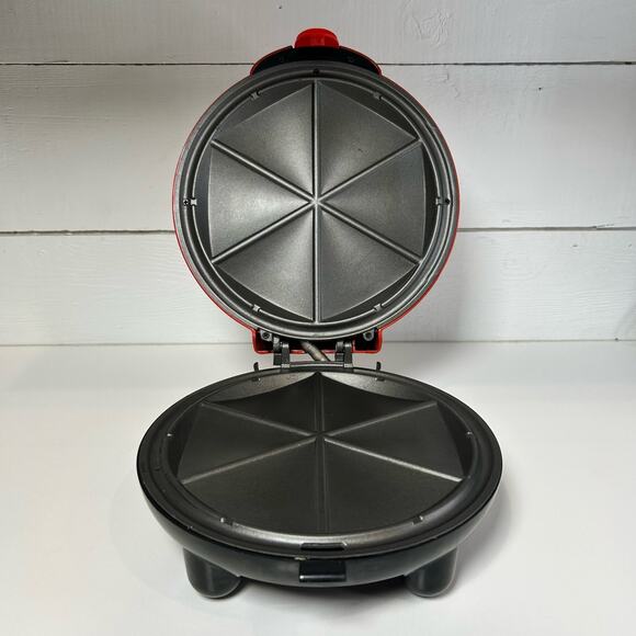 Nostalgia Electrics, Red Quesadilla Maker Kitchen Appliances Food Maker Tools - Picture 2 of 4